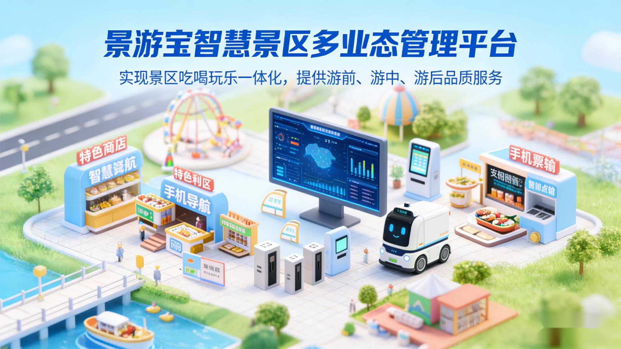 景游宝智慧景区票务系统：提升景区运营效率与游客体验的数字化工具