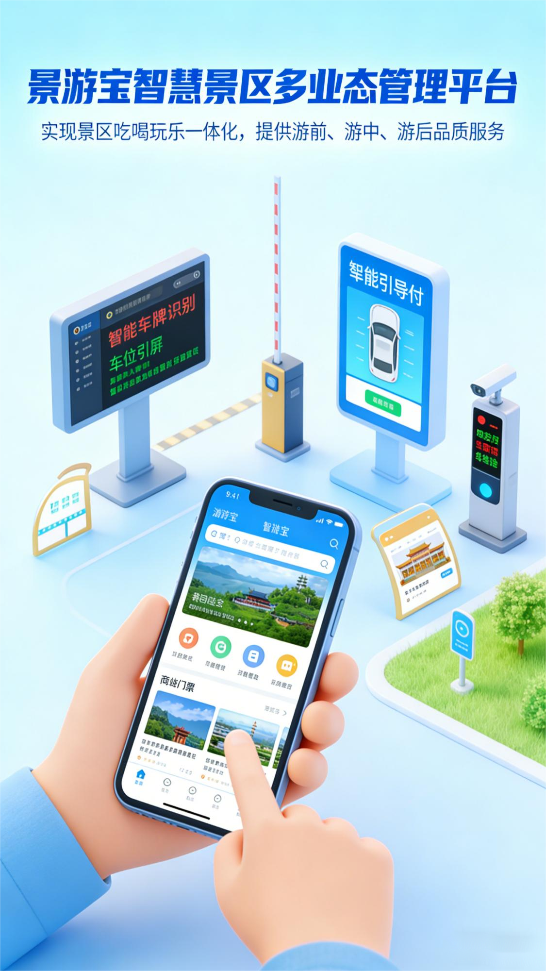 景游宝智慧景区票务系统：助力景区数字化运营的智能解决方案