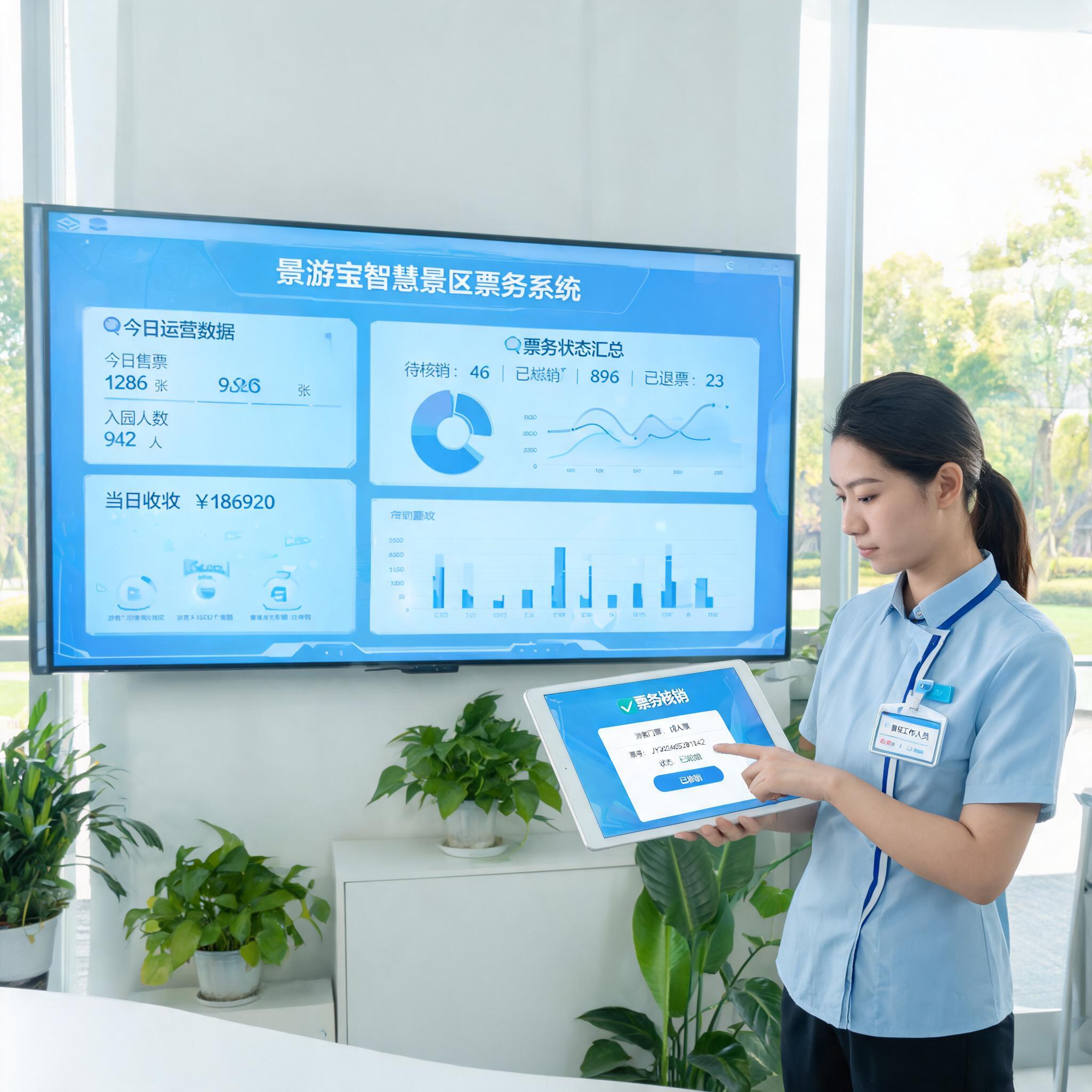 景游宝智慧景区票务系统：景区数字化运营的智能解决方案