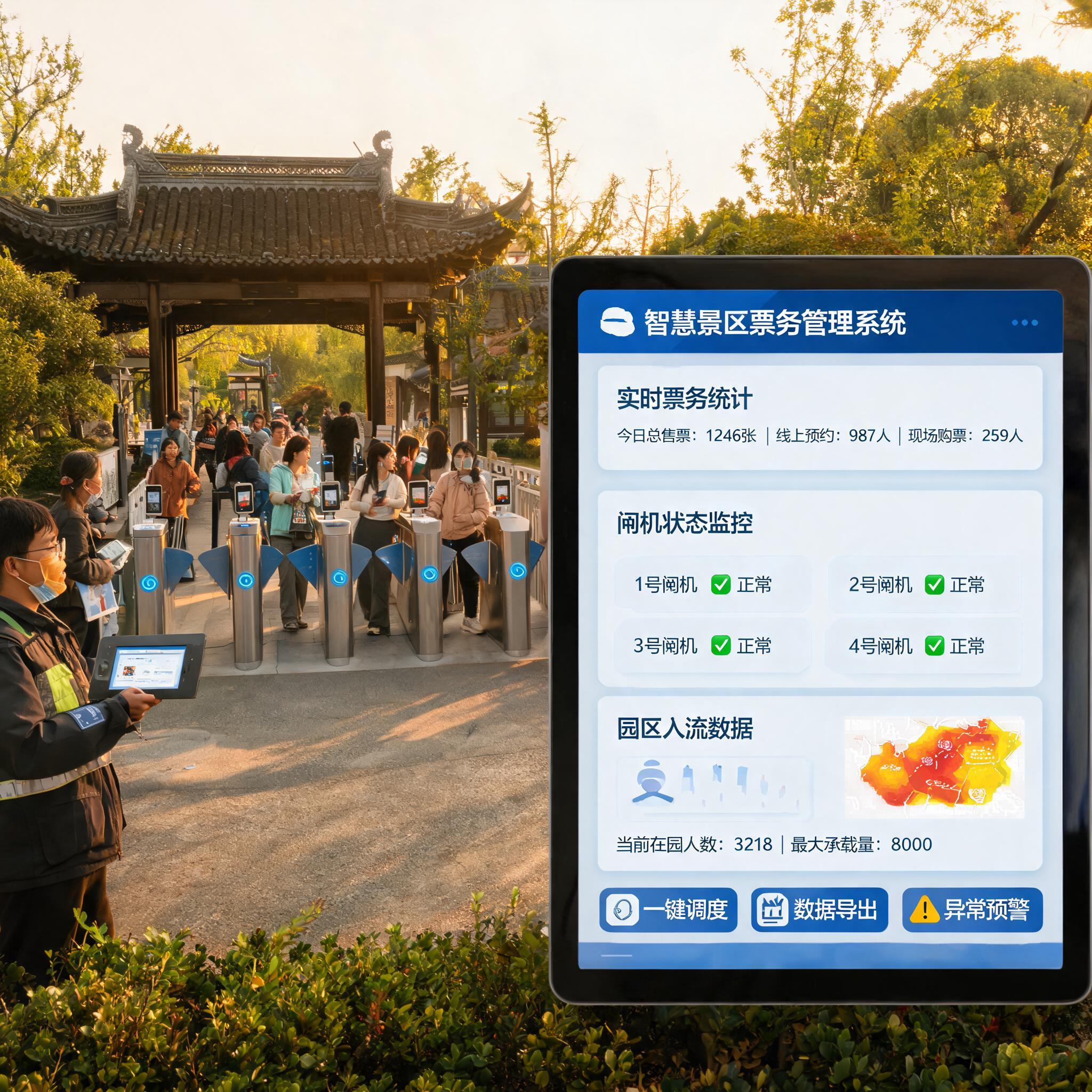 景游宝智慧景区票务系统：提升景区运营效率的数字化解决方案