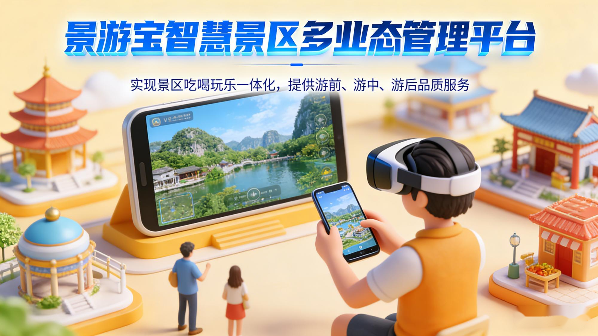景游宝智慧景区AI票务系统：景区数字化升级的核心引擎
